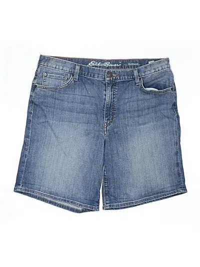 Pre-owned Eddie Bauer Denim Shorts In Blue