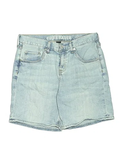 Pre-owned Eddie Bauer Denim Shorts In Blue