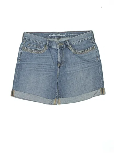 Pre-owned Eddie Bauer Denim Shorts In Blue