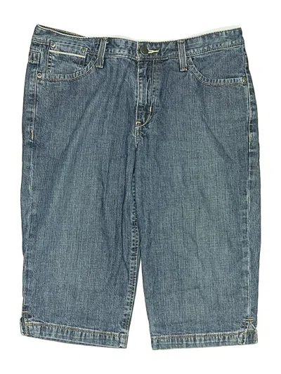 Pre-owned Eddie Bauer Denim Shorts In Blue