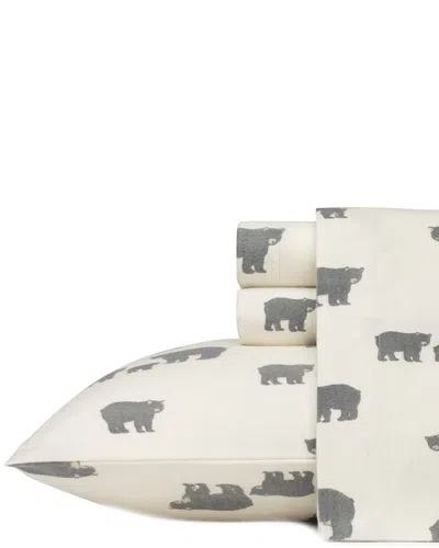 Eddie Bauer Bear Family Flannel Sheet Set