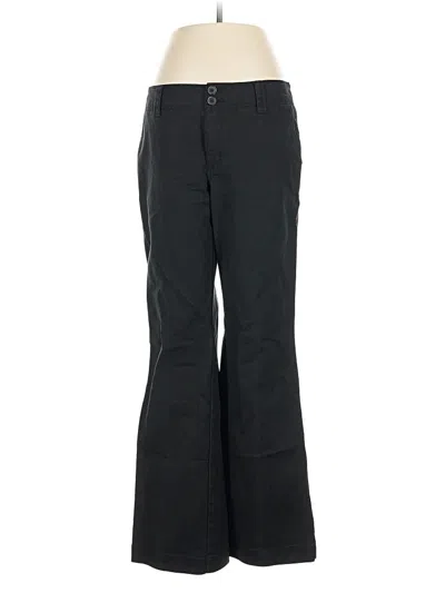 Pre-owned Eddie Bauer Dress Pants In Black