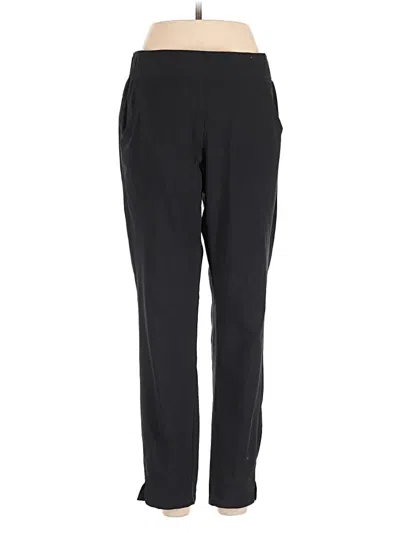 Pre-owned Eddie Bauer Dress Pants In Black