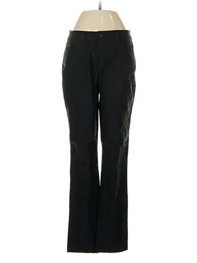 Pre-owned Eddie Bauer Dress Pants In Black