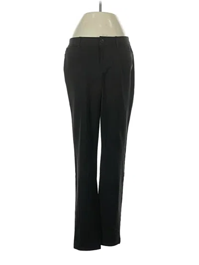 Pre-owned Eddie Bauer Dress Pants In Black