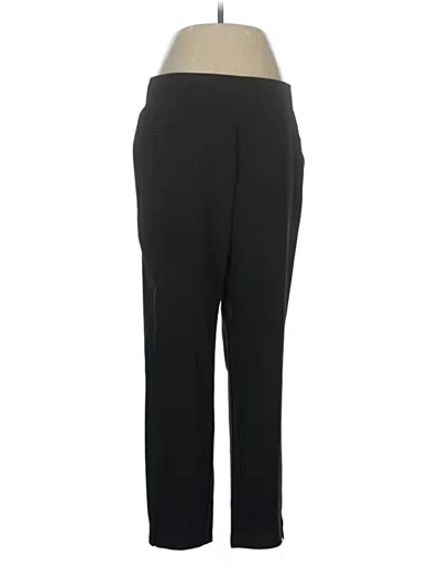 Pre-owned Eddie Bauer Dress Pants In Black