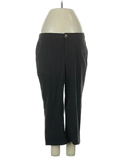 Pre-owned Eddie Bauer Dress Pants In Black