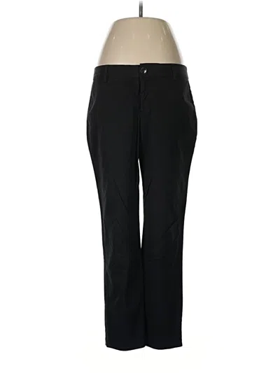 Pre-owned Eddie Bauer Dress Pants In Black