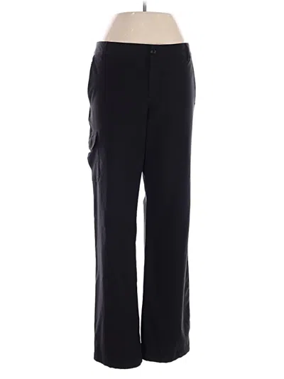 Pre-owned Eddie Bauer Dress Pants In Black