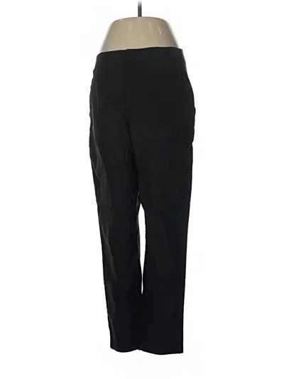Pre-owned Eddie Bauer Dress Pants In Black
