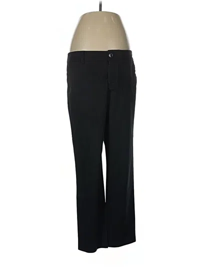 Pre-owned Eddie Bauer Dress Pants In Black