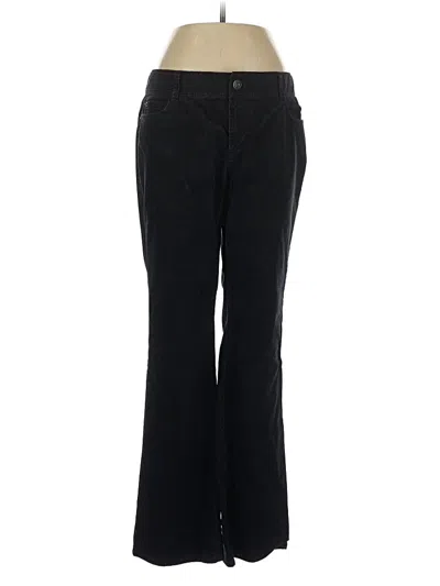 Pre-owned Eddie Bauer Dress Pants In Black