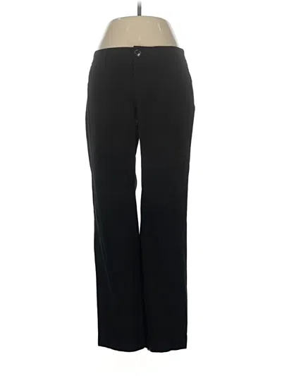 Pre-owned Eddie Bauer Dress Pants In Black