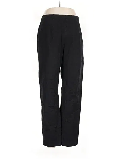 Pre-owned Eddie Bauer Dress Pants In Black