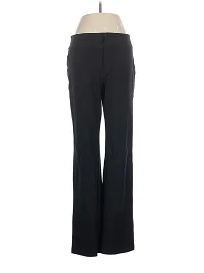 Pre-owned Eddie Bauer Dress Pants In Black