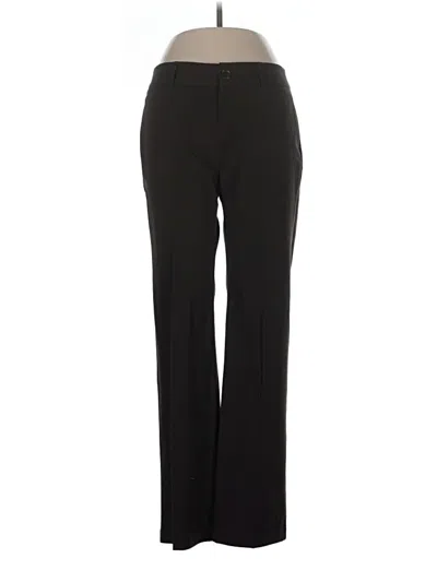 Pre-owned Eddie Bauer Dress Pants In Black