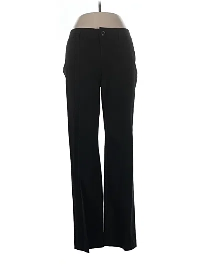 Pre-owned Eddie Bauer Dress Pants In Black