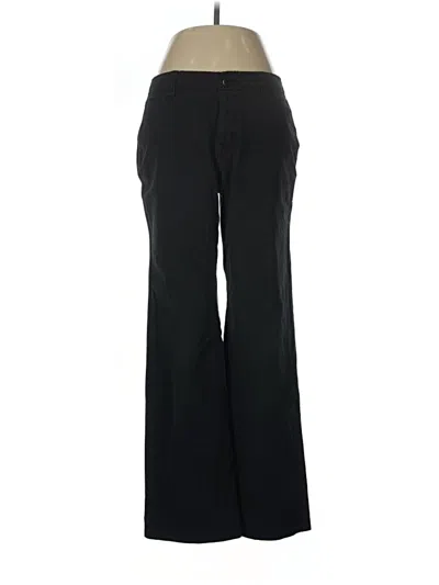 Pre-owned Eddie Bauer Dress Pants In Black