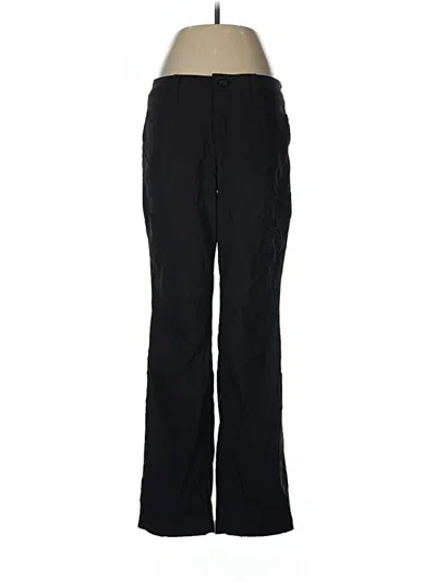 Pre-owned Eddie Bauer Dress Pants In Black