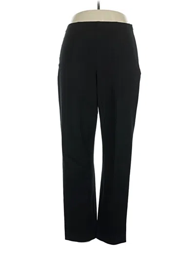 Pre-owned Eddie Bauer Dress Pants In Black