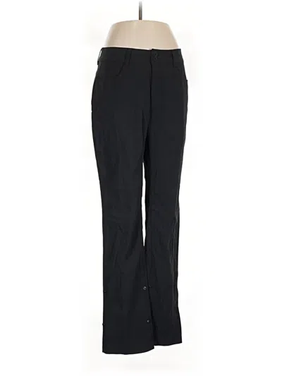 Pre-owned Eddie Bauer Dress Pants In Black