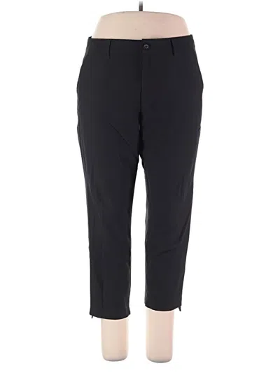 Pre-owned Eddie Bauer Dress Pants In Black