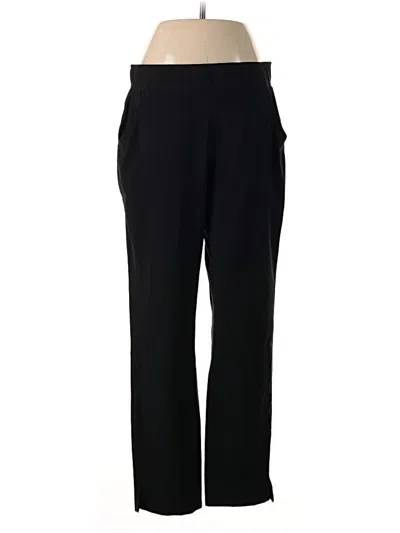 Pre-owned Eddie Bauer Dress Pants In Black