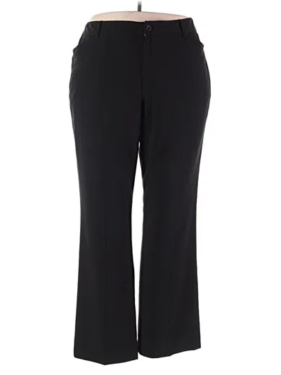 Pre-owned Eddie Bauer Dress Pants In Black
