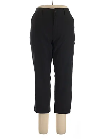 Pre-owned Eddie Bauer Dress Pants In Black