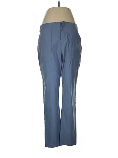 Pre-owned Eddie Bauer Dress Pants In Blue