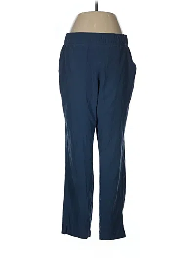 Pre-owned Eddie Bauer Dress Pants In Blue