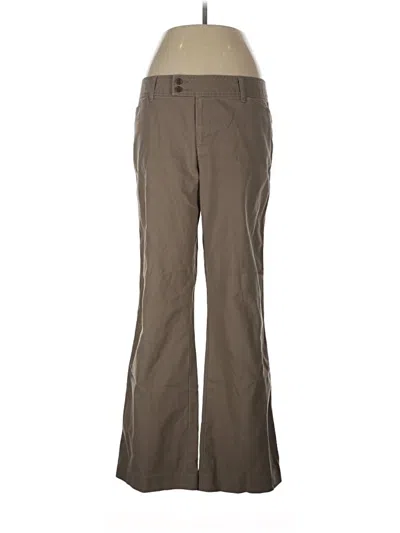 Pre-owned Eddie Bauer Dress Pants In Brown