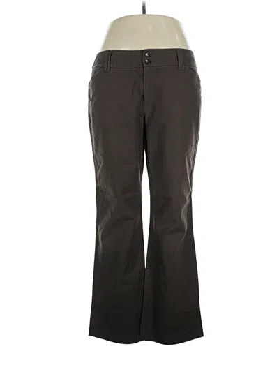 Pre-owned Eddie Bauer Dress Pants In Brown