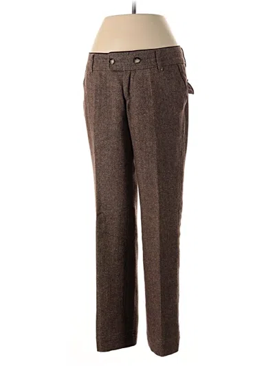 Pre-owned Eddie Bauer Dress Pants In Brown