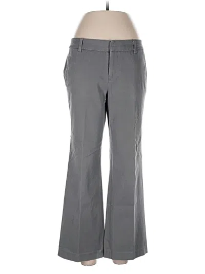 Pre-owned Eddie Bauer Dress Pants In Gray