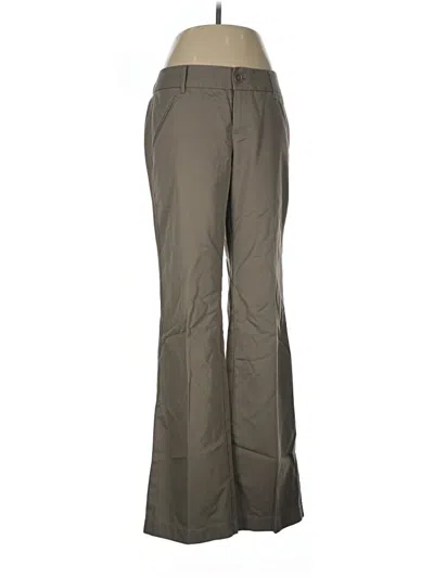 Pre-owned Eddie Bauer Dress Pants In Gray