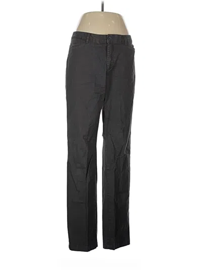 Pre-owned Eddie Bauer Dress Pants In Gray