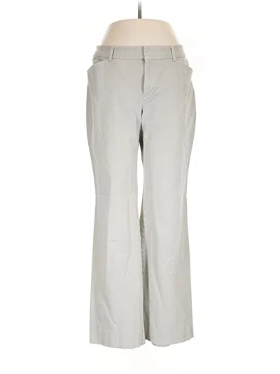 Pre-owned Eddie Bauer Dress Pants In Gray