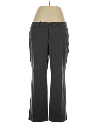 Pre-owned Eddie Bauer Dress Pants In Gray