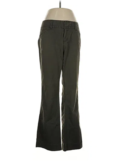 Pre-owned Eddie Bauer Dress Pants In Green