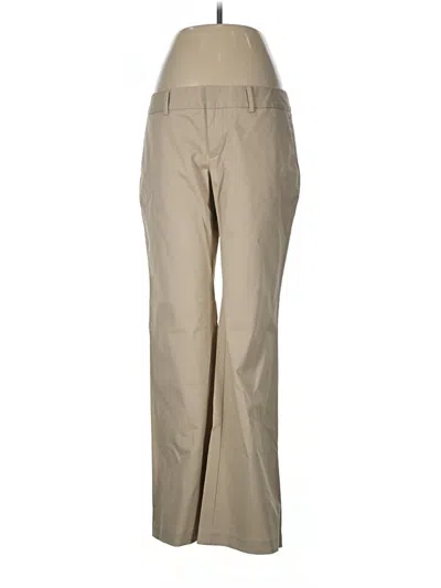 Pre-owned Eddie Bauer Dress Pants In Tan
