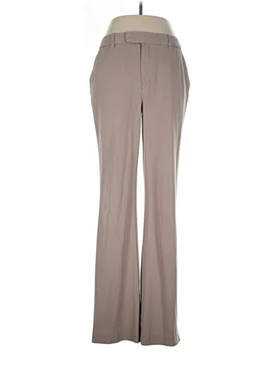 Pre-owned Eddie Bauer Dress Pants In Tan