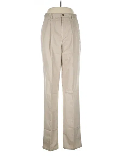 Pre-owned Eddie Bauer Dress Pants In Tan