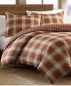 Eddie Bauer Edgewood Plaid Down Alternative Comforter Sets Bedding In Multi Red