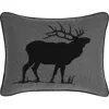 Eddie Bauer Elk Breakfast Pillow In Charcoal