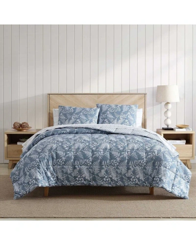 Eddie Bauer Fern Garden Comforter Bedding Set In Blue