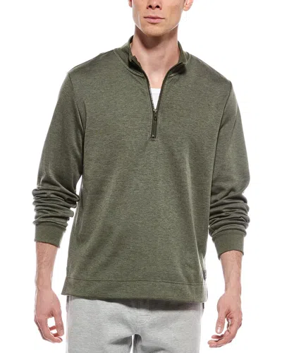 Eddie Bauer Fleece 1/4-zip In Green