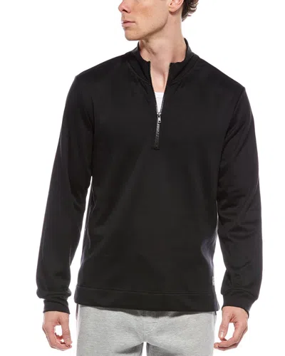 Eddie Bauer Fleece 1/4-zip In Black