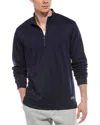 Eddie Bauer Fleece 1/4-zip In Blue