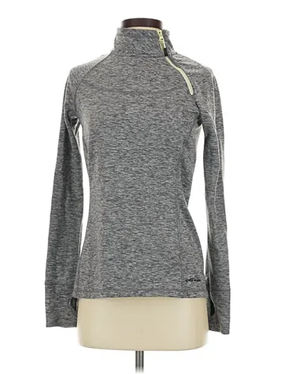 Pre-owned Eddie Bauer Fleece Jacket In Gray
